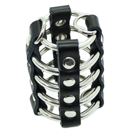 Penis cage w.metal rings