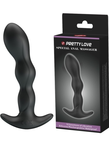 Yale black usb prostata masažer