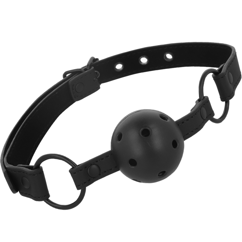 Vegan ball gag black